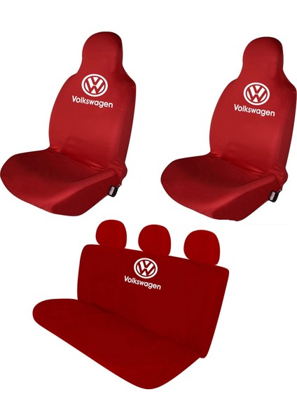 Özdemir Tekstil Volkswagen Oto Koltuk Servis Kılıfı Penye Ön Arka Takım Kırmızı fiyatları