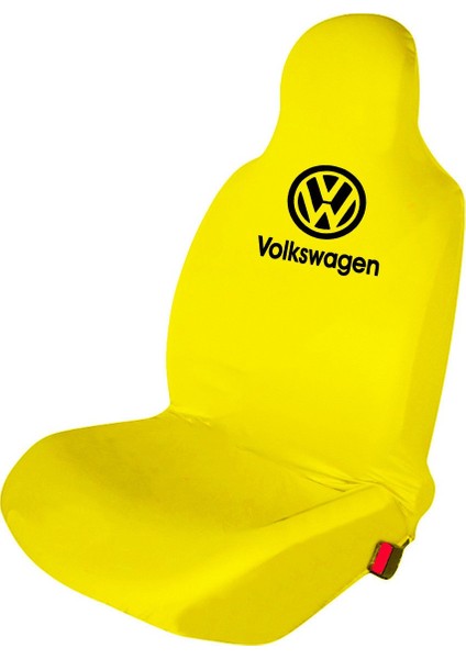 Özdemir Tekstil Volkswagen Oto Koltuk Servis Kılıfı Penye Ön Arka Takım Sarı