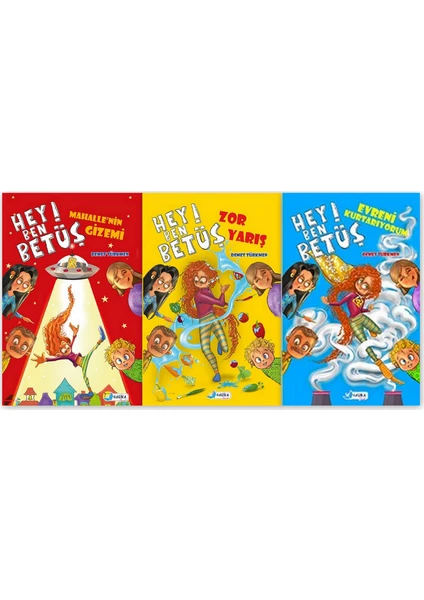 Hey Ben Betüş Serisi - 3 Kitap Set 8-12 Yaş İçin