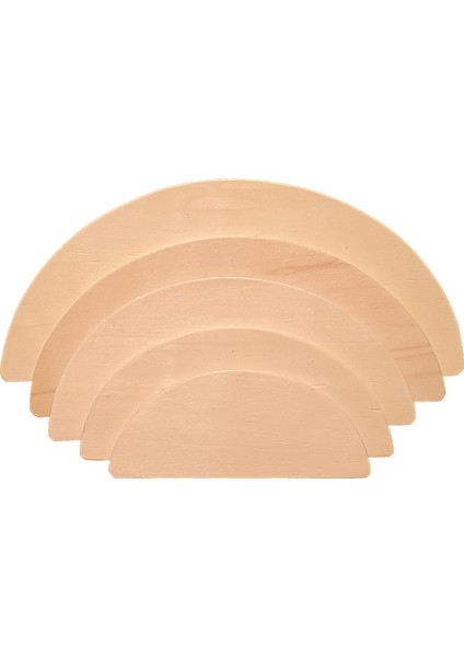 Waldorf Gökkuşağı Tablası 5'li Ham