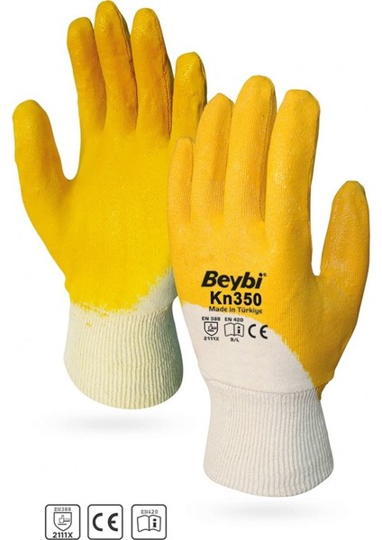 10 Numara Beybi Kn 350 Nitril Eldiven