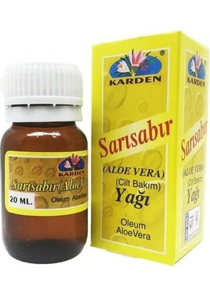 Aloe Vera (Sarı Sabır) Yağı 20 cc