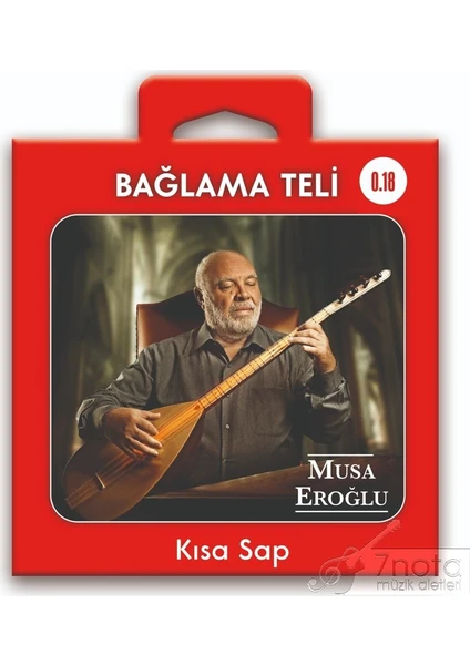 7nota ME18 Musa Eroğlu 018 Bağlama Teli -1takım