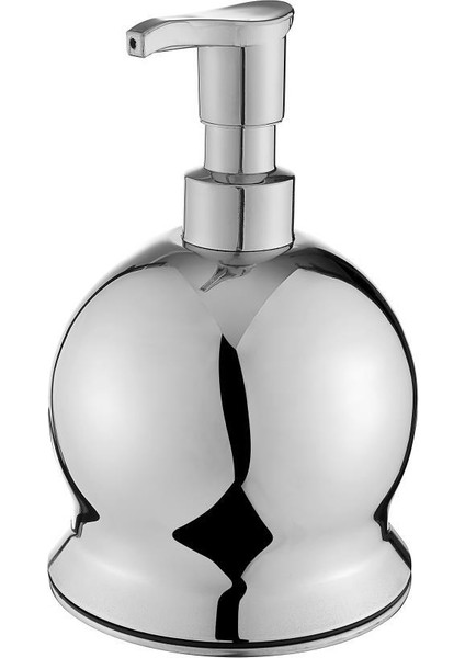 Metal Krom Küre Sıvı Sabun Dispenseri 400 ml