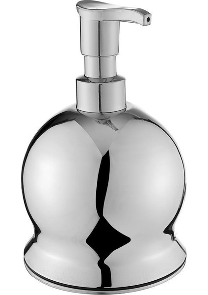 Metal Krom Küre Sıvı Sabun Dispenseri 400 ml
