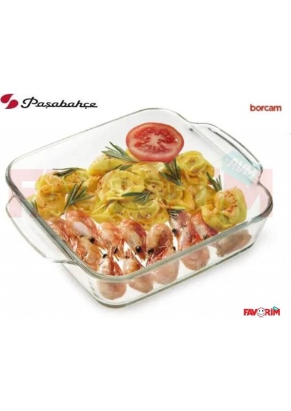 Borcam Kare Tepsi Set 2'li 159028