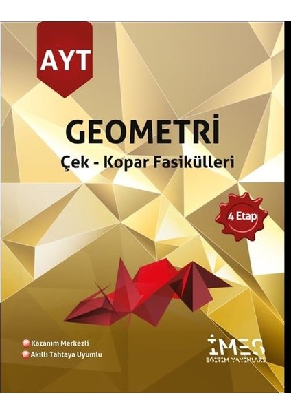 Ayt Geometri 4 Etap Soru Bankası Çek Kopar Fasikülleri - Levent Tatkan