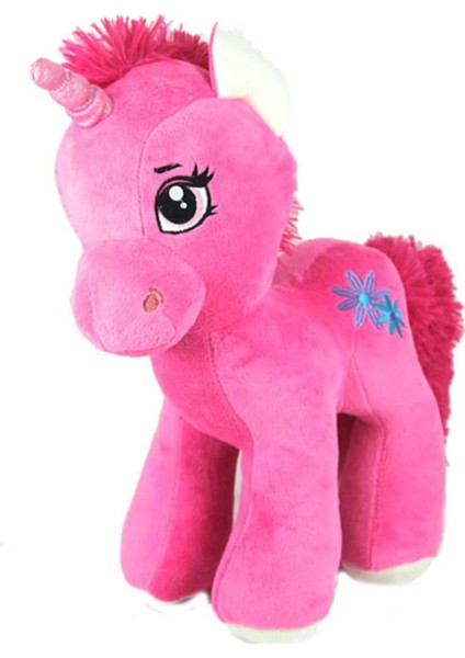 Unicorn Boynuzlu At Peluş Unicorn Oyuncak 45 cm