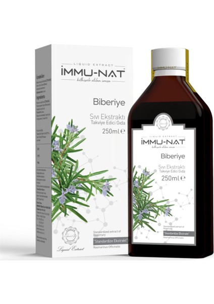 Biberiye Ekstraktı 250 ml
