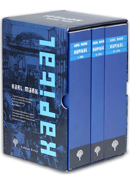 Kapital Set - 3 Kitap Takım Kutulu Ciltsiz - Karl Marx