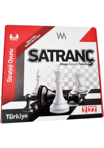 Ahşap Tablalı Satranç Takımı
