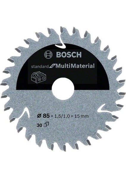 - Standard For Serisi Çoklu Malzeme Için Akülü Daire Testere Bıçağı 85*15 mm 30 Diş