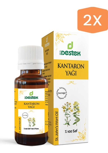 Sarı Kantaron Yağı 50 ml * 2 'li