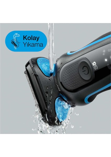Seri 5 B1000S Islak & Kuru Kablosuz Tıraş Makinesi + Old Spice 100 ml White Water Tıraş Sonrası Losyon