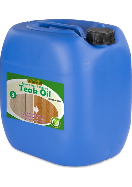 Teak Oıl / Transparent (Solventsiz Şeffaf Tik Yağı) 15 Lt