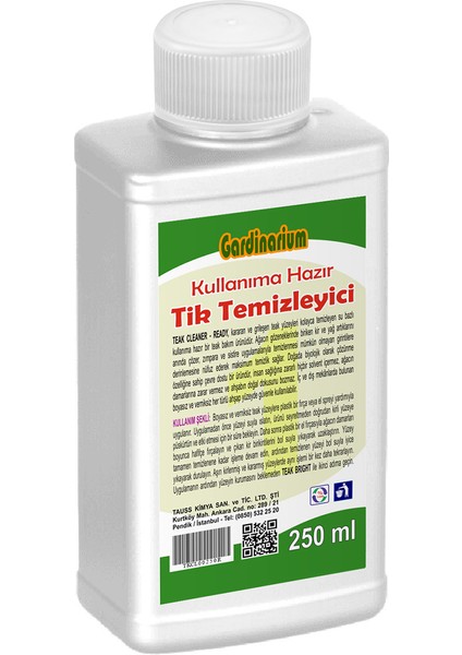 Teak Cleaner / Ready (Kullanıma Hazır Tik Temizleyici) 250 ml Aktif Köpük ile Güçlendirilmiş Formül fiyatları