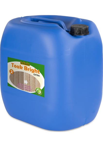 Teak Brıght / Extra (Konsantre Tik Parlatıcı) 30 Lt Aktif Köpük ile Güçlendirilmiş Formül