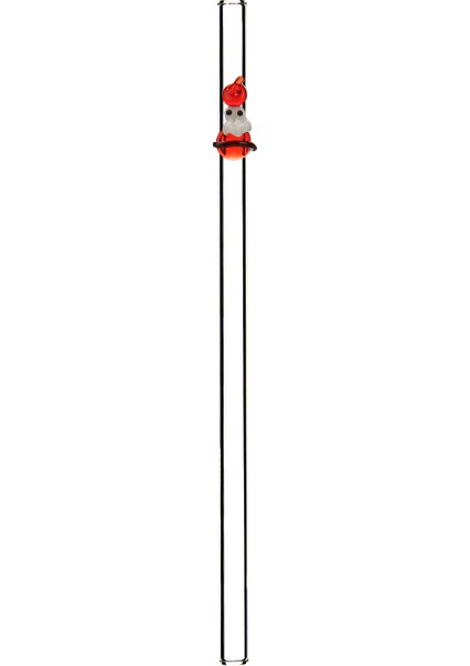 Noel Babalı Cam Pipet Tekli