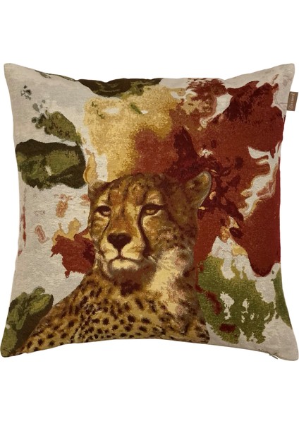 Belıeve Safari Çita Goblen Kırlent 45 x 45 cm