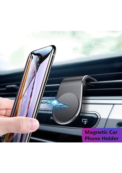 Araç Içi Manyetik Mıknatıslı Mandallı Klima Telefon Tutucu fiyatları