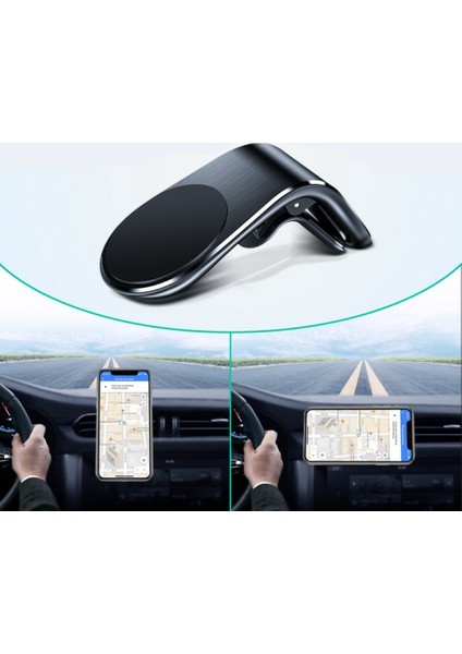 Araç Içi Manyetik Mıknatıslı Mandallı Klima Telefon Tutucu indirimleri
