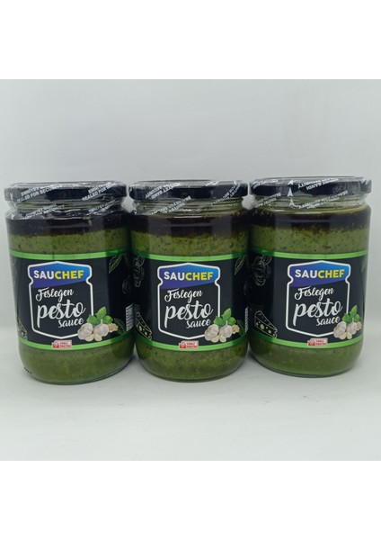 Pesto Sos 600 gr 3'lü