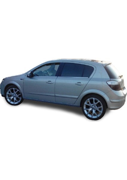 Opel Astra H Kasa Hb (2004-2012 ) Paslanmaz Krom Cam Çıtası 4 Parça Blue-Oto fiyatları