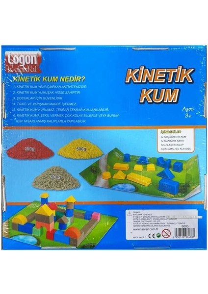 Kinetik Kum Şato Plus 6003