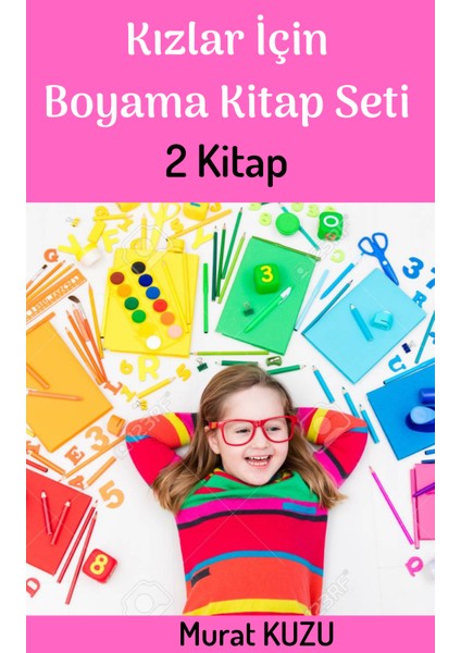 Kızlar İçin Boyama Kitap Seti -2 Kitap