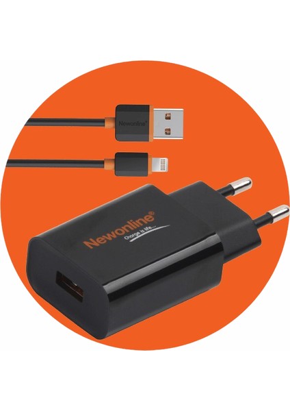 Apple USB Adaptör + Lightning Data Kablosu (Fast Charge)
