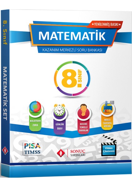 Sonuç Yayınları Yayıncılık 8.Sınıf Matematik Modüler Set