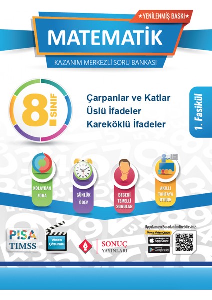 Sonuç Yayınları Yayıncılık 8.Sınıf Matematik Modüler Set