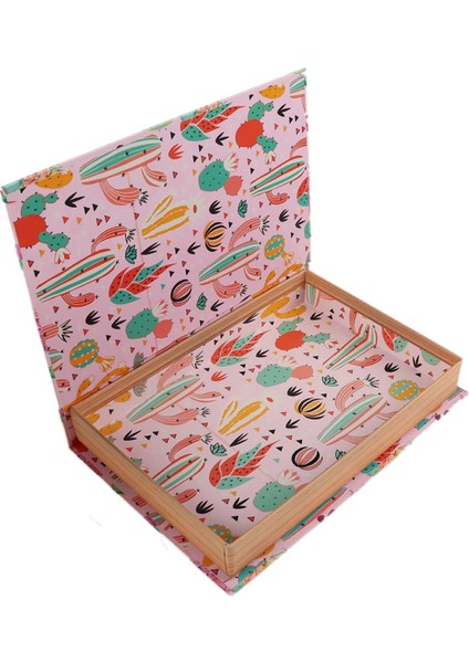 Kaktüs Flamingo Tasarım Kitap Kutu