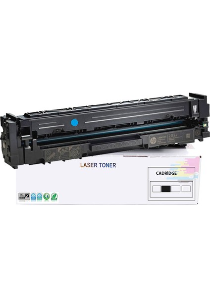 HP CF531A Muadil Toner 205A M181FW Uyumlu Mavi Renk 900 Sayfa