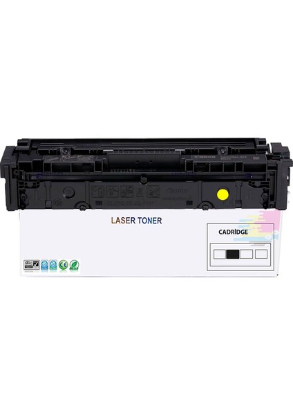 203X- CF542X HP Color Laserjet M280 Uyumlu Sarı Muadil Toner