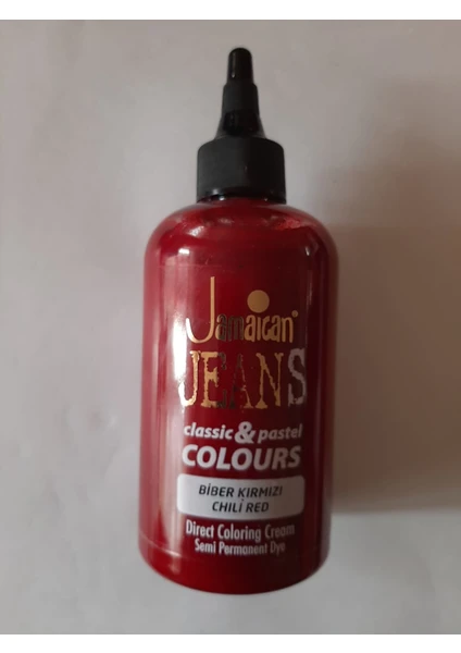 Jamaican Jeans Colours Saç Boyası 521 Biber Kırmızı