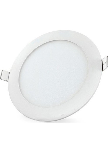 6 Watt 3.5” Yuvarlak Slim LED Panel Armatür Beyaz 6500 K