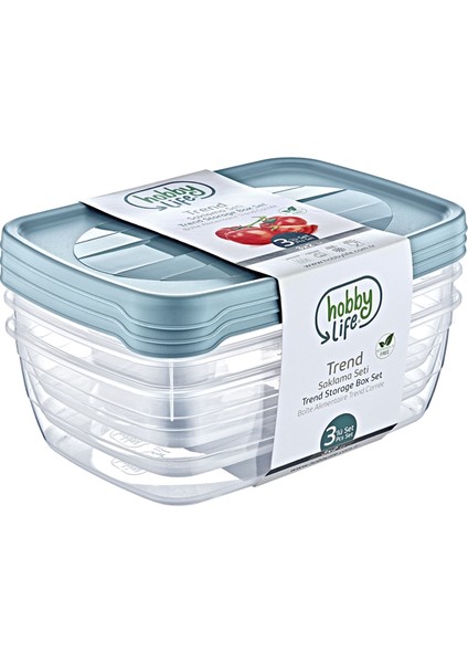Trend Saklama Kabı 3'lü 2 Litre fiyatları