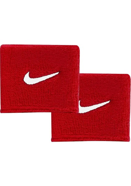 Swoosh Wristbands Varsity Red/white Osfm Kol Bandi Kirmizi