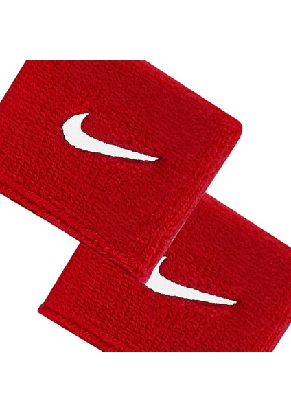 Swoosh Wristbands Varsity Red/white Osfm Kol Bandi Kirmizi