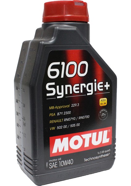 6100 Synergy 5W-40 1 Litre Motor Yağı ( Üretim Yılı: 2023 )