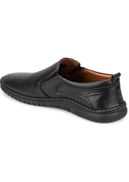 91.100543.M Siyah Erkek Deri Klasik Ayakkabı modelleri