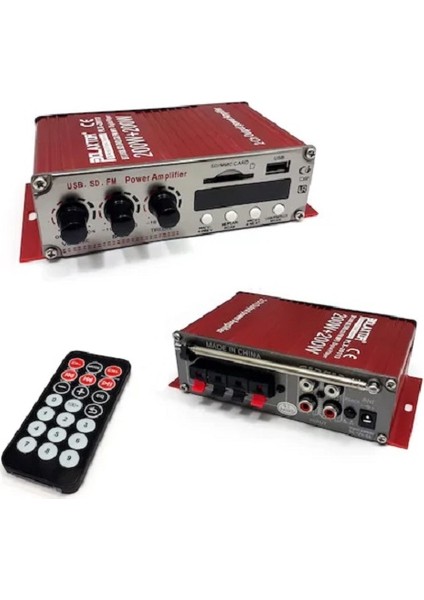 Anfi Mini 12V 400W Bluetooth Fm/usb/sd