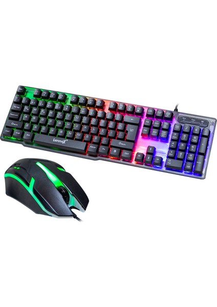 T302 Kablolu Klavye Mouse Set