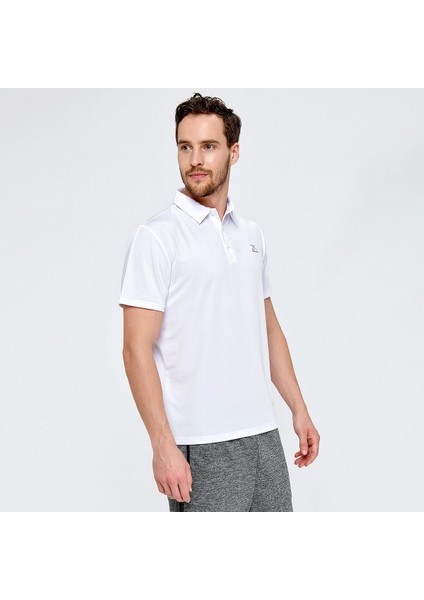 M-18188 Baxter Kk Polo Ts Beyaz Erkek Kısa Kol T-Shirt