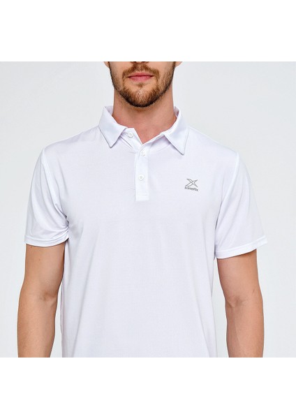 M-18188 Baxter Kk Polo Ts Beyaz Erkek Kısa Kol T-Shirt fiyatları