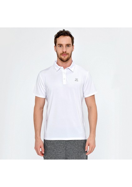 M-18188 Baxter Kk Polo Ts Beyaz Erkek Kısa Kol T-Shirt modelleri