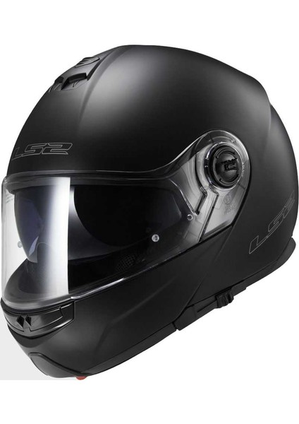 FF325 Strobe Mat Siyah Kask