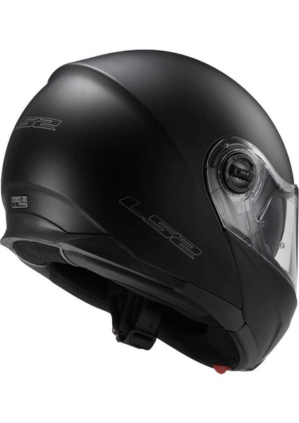 FF325 Strobe Mat Siyah Kask