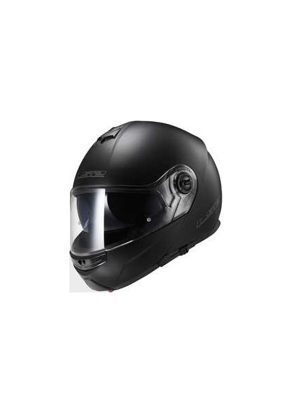 FF325 Strobe Mat Siyah Kask